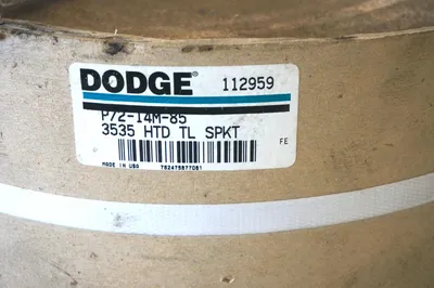 NEW DODGE P72-14M-85-3535 HTD TL SPROCKET 112959 P7214M853535