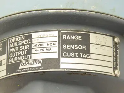 Foxboro F94-Q30L Temperature Transmitter 50-250° 30vdc