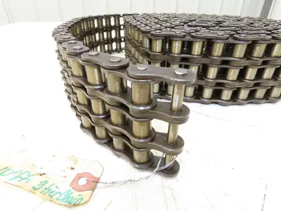 EK60-3 3 Strand #60 Roller Chain 10' Length