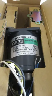NEW ORIENTAL MOTOR MSM206-411 SPEED CONTROL MOTOR MSM206411