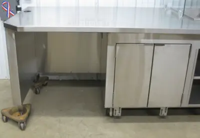 124-0067 Amtekco 8′ Hot Food Merchandiser and Undercounter Cooler-2019
