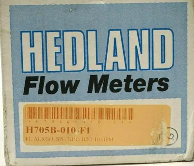 NEW HEDLAND H705B-010-F1 FLOW METER H705B010F1