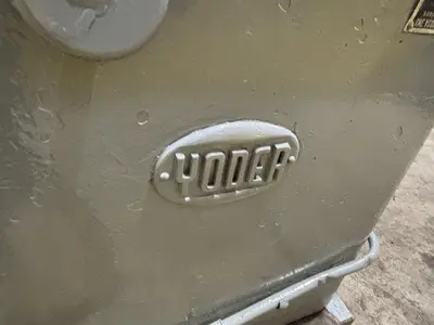 36”  YODER MODEL #M3 POWERED SLITTING HEAD w/ POWERED FEED & HOLD DOWN ROLLS : STOCK #22953