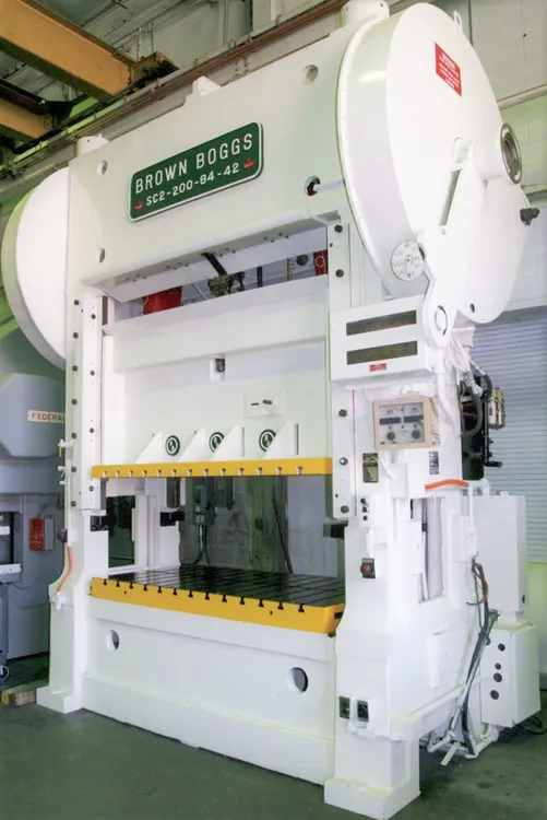 Used 1980 BROWN BOGGS BROWN BOGGS SC2-200-84-42 PRESS Straight Side Presses | Alma Machinery #898760