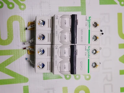 SCHNEIDER ELECTRIC IC60N  C 6A CIRCUIT BREAKER