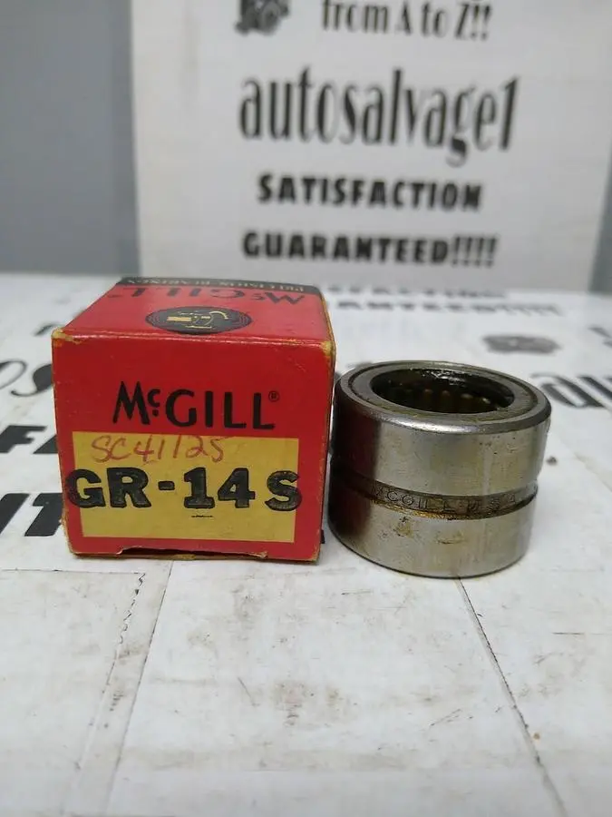 New | in-Stock MCGILL GR-14-S Bearings | Surplus Asset Holdings #1194413