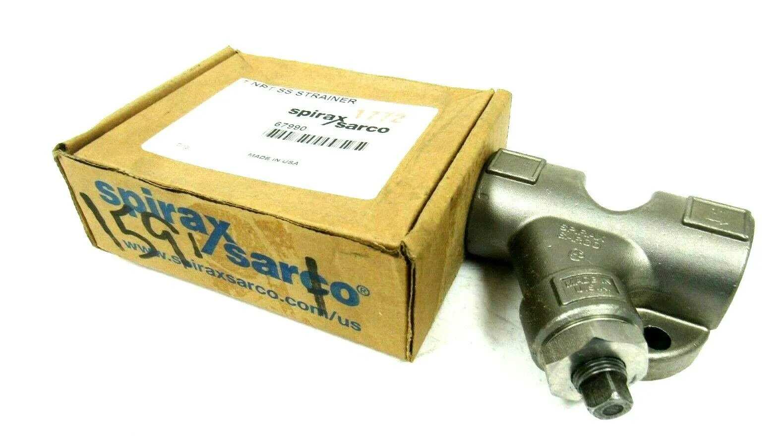 NEW SPIRAX SARCO 67990 STRAINER 1 NPT SS