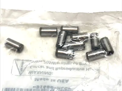 NEW JERGENS PULL DOWEL 1/4" DIA 1/2" ALLOY STEEL PKG OF 10