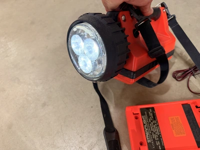 Used (1) STREAMLIGHT LITEBOX LANTERN LED WITH CHARGER AND BATTERY Lighting Michigan US | Miedema Asset Management Group #1390089