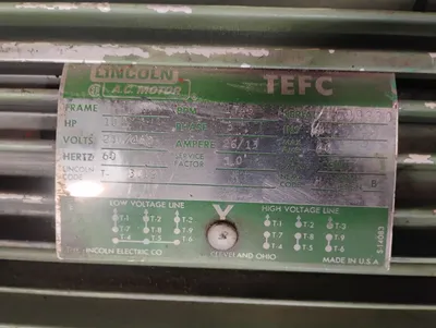 LINCOLN 215T A.C. Motors | ESS Industrial Equipment Sales (4)