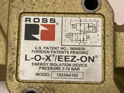 Used ROSS 1523A4102 Misc Electrical & Power Parts Ohio US | Surplus Asset Holdings #1234673