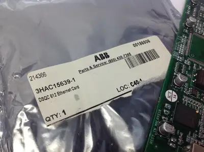 USED ABB DSQC612 ETHERNET CARD