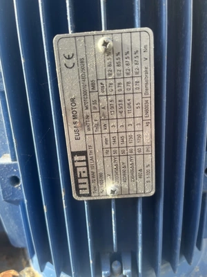 500L DE GOUWE B.V U-Trough Ribbon Blender