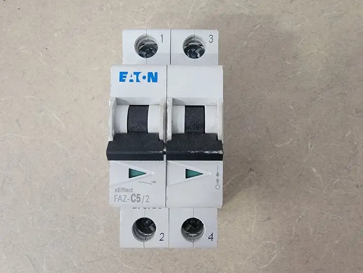 Used EATON FAZ-C5/2 Switchgears British Columbia CA | Lenmark #238935