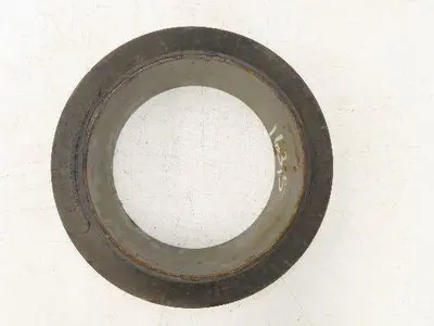 Super Solid 17x6x12-1/8 Forklift Tire Smooth Solid Press-on Black