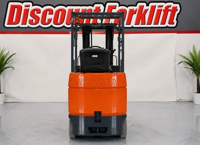 Used 2022 TOYOTA 8FBC18U 4-Wheel Sit down Electric Counterbalance Forklifts Colorado US | Discount Forklift #1377550