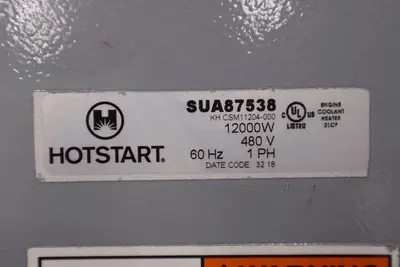 HOTSTART HOTFLOW SUA87538 Hot Flow Engine Block Heater & Pump NEW STOCK H759