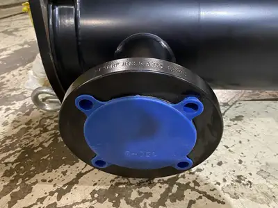USED ROSEDALE PRODUCTS CARBON STEEL FILTER HOUSING STYLE 2