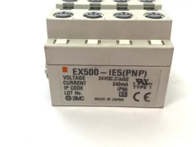 New | in-Stock SMC Input Unit for GW System, 8-Points Integrated, M8 connector PLC Input & Output Michigan US | Maverick Industrial Sales #1395650