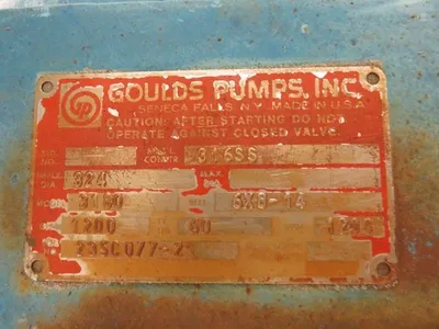 USED Goulds 3180