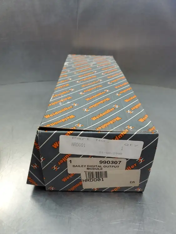 Used Weidmüller/Bailey NRDO01 PLC Input & Output | Palmetto Automation #1150823
