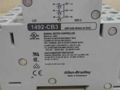 USED ALLEN BRADLEY 1492-CB3/G100 SER C