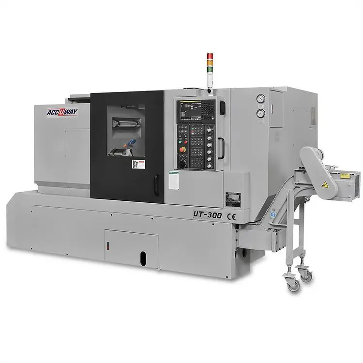 New | in-Stock ACCUWAY UT-300 UT-300M CNC Lathes | DC Brewer Machinery #919098