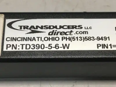 USED TRANSDUCERS DIRECT TD390-5-6-W