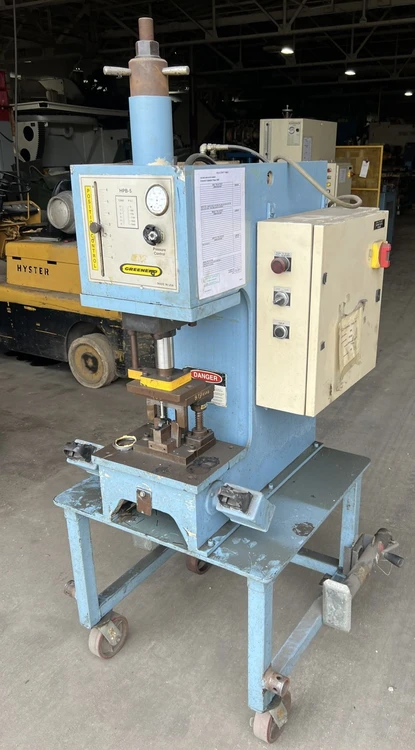 Used 1997 GREENERD PRESSES GREENERD HPB-5 PRESS C-Frame Presses | Alma Machinery #899599