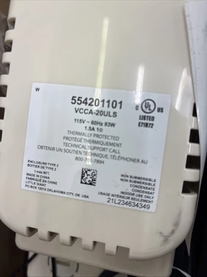 New | in-Stock Little Giant VACCA-20ULS/554201101 Pumps Indiana US | J&J Industrial Supply #1469073