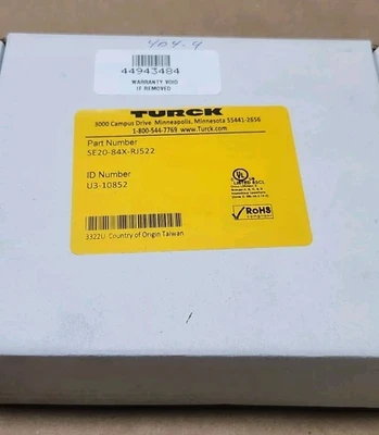 NEW Turck SE20-84X-RJ522