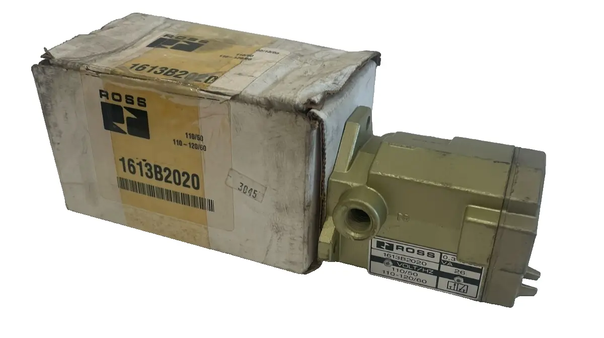 USED ROSS CONTROLS 1613B2020 COMPACT VALVE 110/50 110-120/60