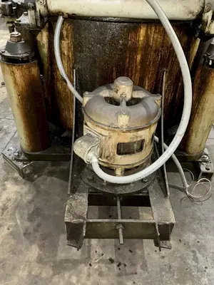 48" WIDE TOLHURST MODEL #48 CHIP SPINNER & OIL SEPARATING CENTRIFUGE : YOBRO #25010