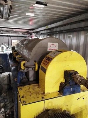 Elgin ClearWave 40 containerized dewatering system.