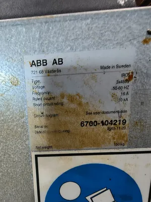 Used ABB IRB 6700-150/3.20 Robots South Carolina US | ESS Industrial Equipment Sales #1316648