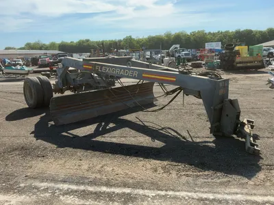 1996 Nimex Industries AB Model WLG 1015 Flexigrader Pull Type Grader Attachment for Tractor, 12’ Wid...