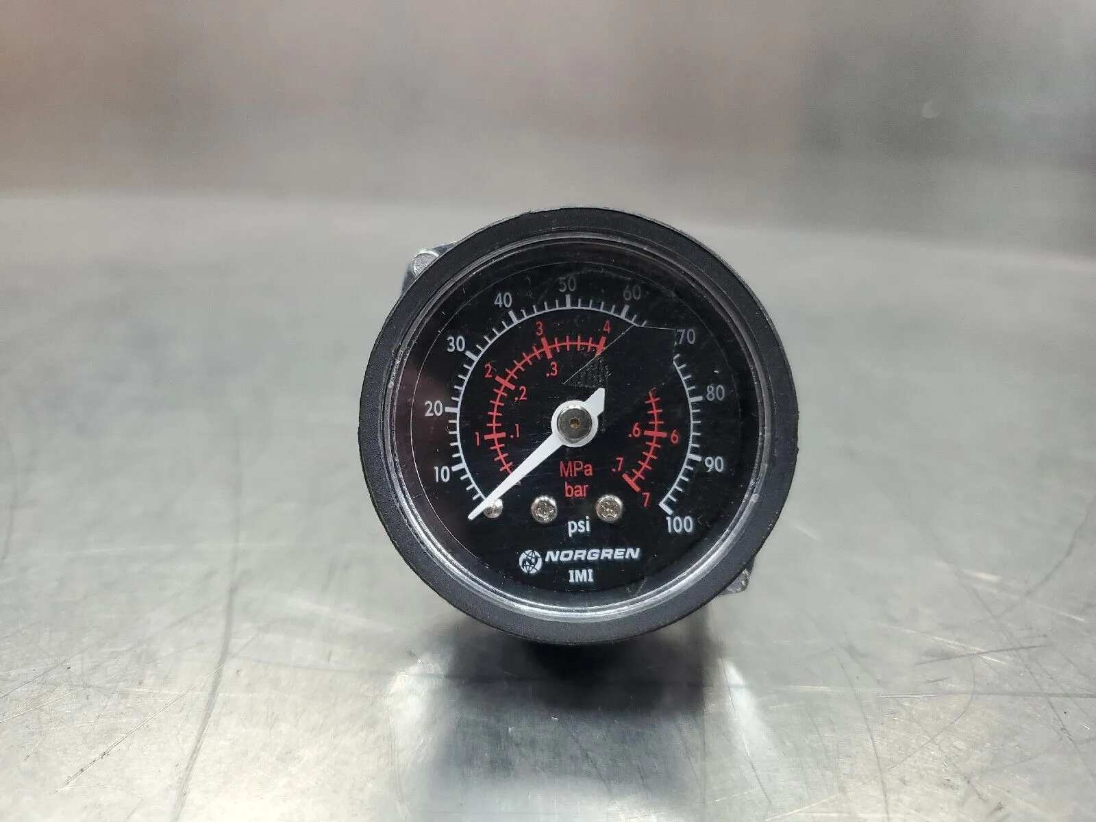 NORGREN IMI 100 Max PSI METER. 6D-14
