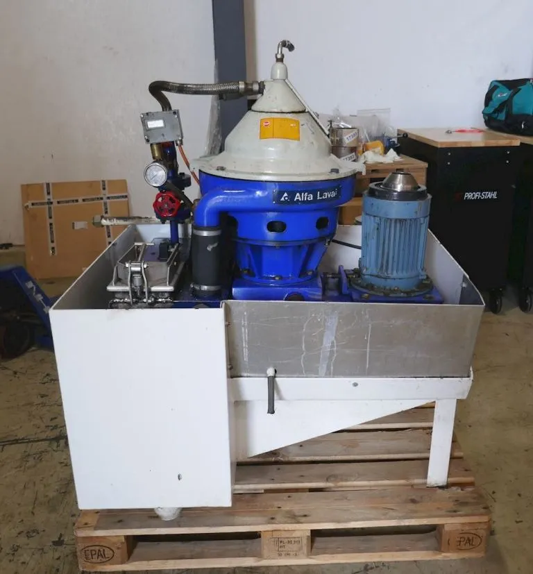 Alfa-Laval MMPX 404 SGP-11 oil purifier, 316SS.