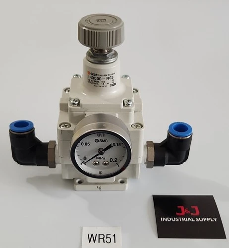 Used SMC IR3000-N03 Air Pressure Regulators Indiana US | J&J Industrial Supply #518352