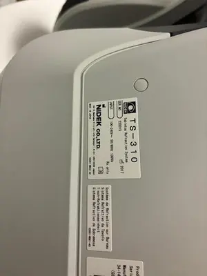 Used 2017 NIDEK TS-310 Ophthalmology Minnesota US | Midwest Medical #1467812