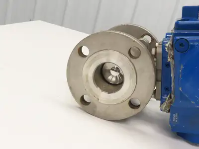 Flowserve 2" Stainless Ball Valve Compact II Pneumatic Actuator C35 SR-2C IMP