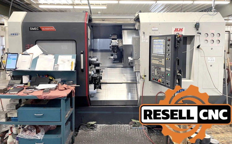 Used 2018 SMEC SL2000T2Y2 CNC Lathes Florida US | Resell CNC #206702