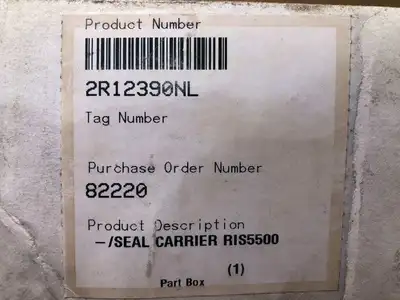 Flowserve 2R12390NL Seal Carrier RIS5500 -NIB