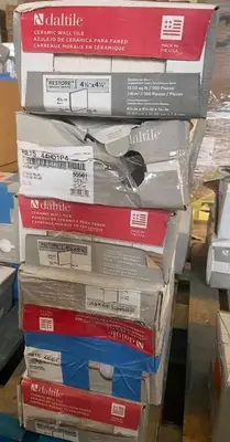 Daltile Restore Bright White Ceramic Wall Tile 4.25 x 4.25 in - 4+ Boxes