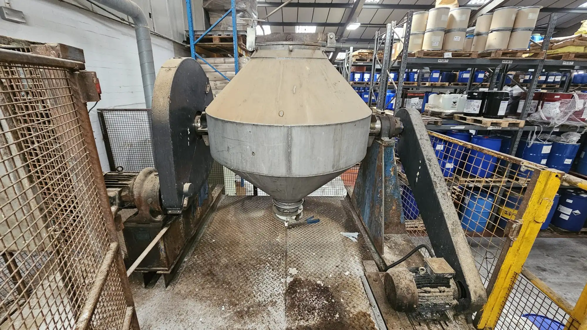 500L S/S LA Mitchell Double Cone Blender