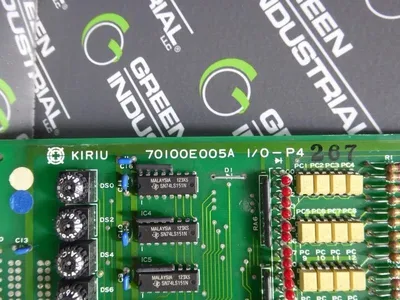 Kiriu 70100E005A Control Board I/O-P4 Used