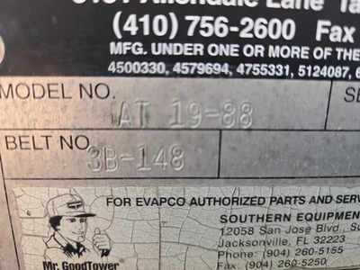 USED EVAPCO AT19-88