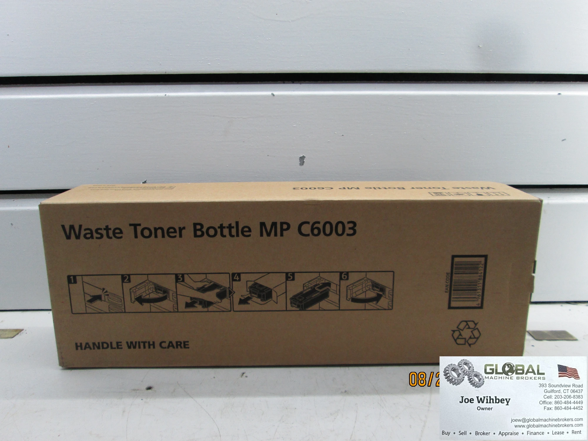 Ricoh waste toner bottle mp-c6003