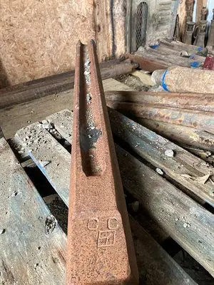 Used AFTERMARKET 4-3/5” X 63" CABLE TOOL DRILLING CHISEL BIT Drills Pennsylvania US | East West Machinery & Drilling #1417267