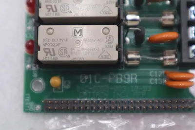 Cattron 01C-PB9R Fused 9 Channel Relay Circuit Board LED Indication STOCK K-3355
